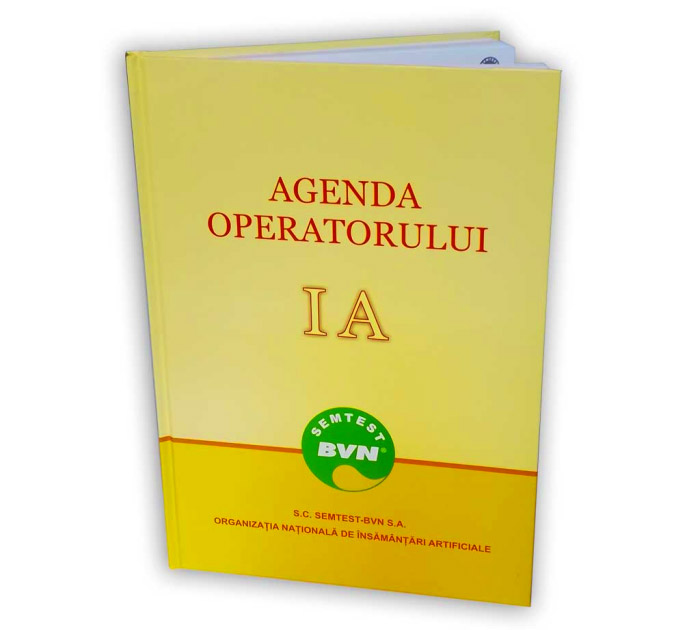 Semtest BVN, Material seminal taur, Gestionarea datelor de reproducţie 2 agenda operatorului insamantare artificiala