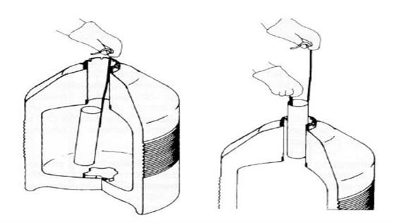 Semtest BVN, Material seminal taur, Manipularea containerelor de azot 1 Azot lichid manipularea canistrelor